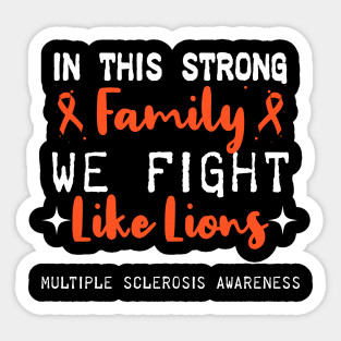 Multiple Sclerosis Awareness Sticker